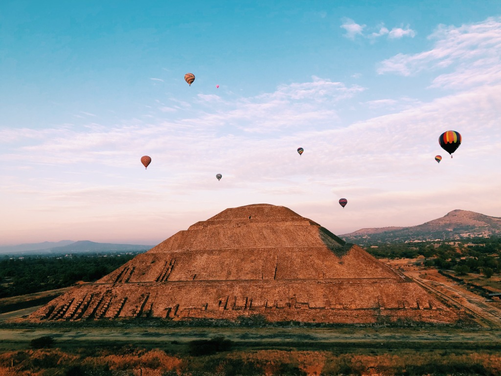 O que você precisa saber sobre o passeio de balão em Teotihuacan